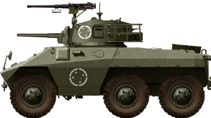 The first series Cascavel I with the provisional M3 Stuart turret (1974)