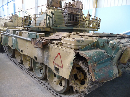 Rear view of an Iraqi Type 69-II at Bovington museum (Credits K.Aksoy, Flickr)