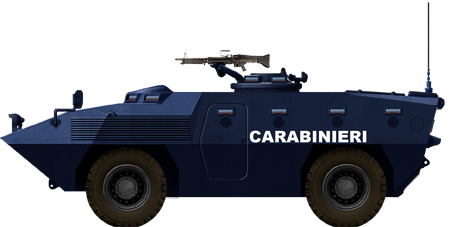 fiat 6614 Carabinieri