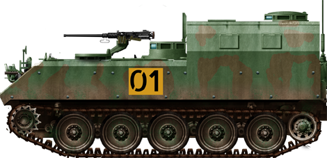 Type 73 command tank variant.
