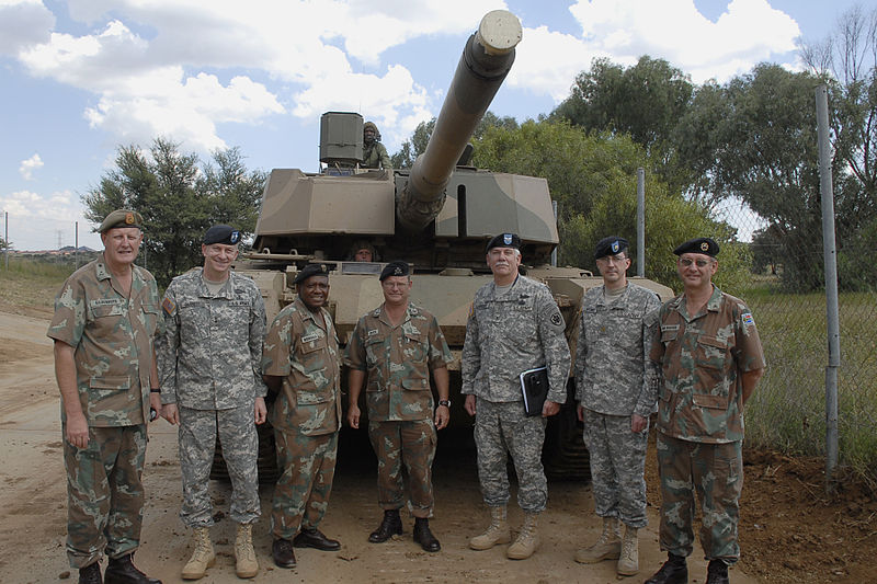 US Army visit Bloemfontain