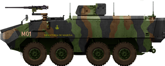 Piranha IIIC Command Spanish Marines