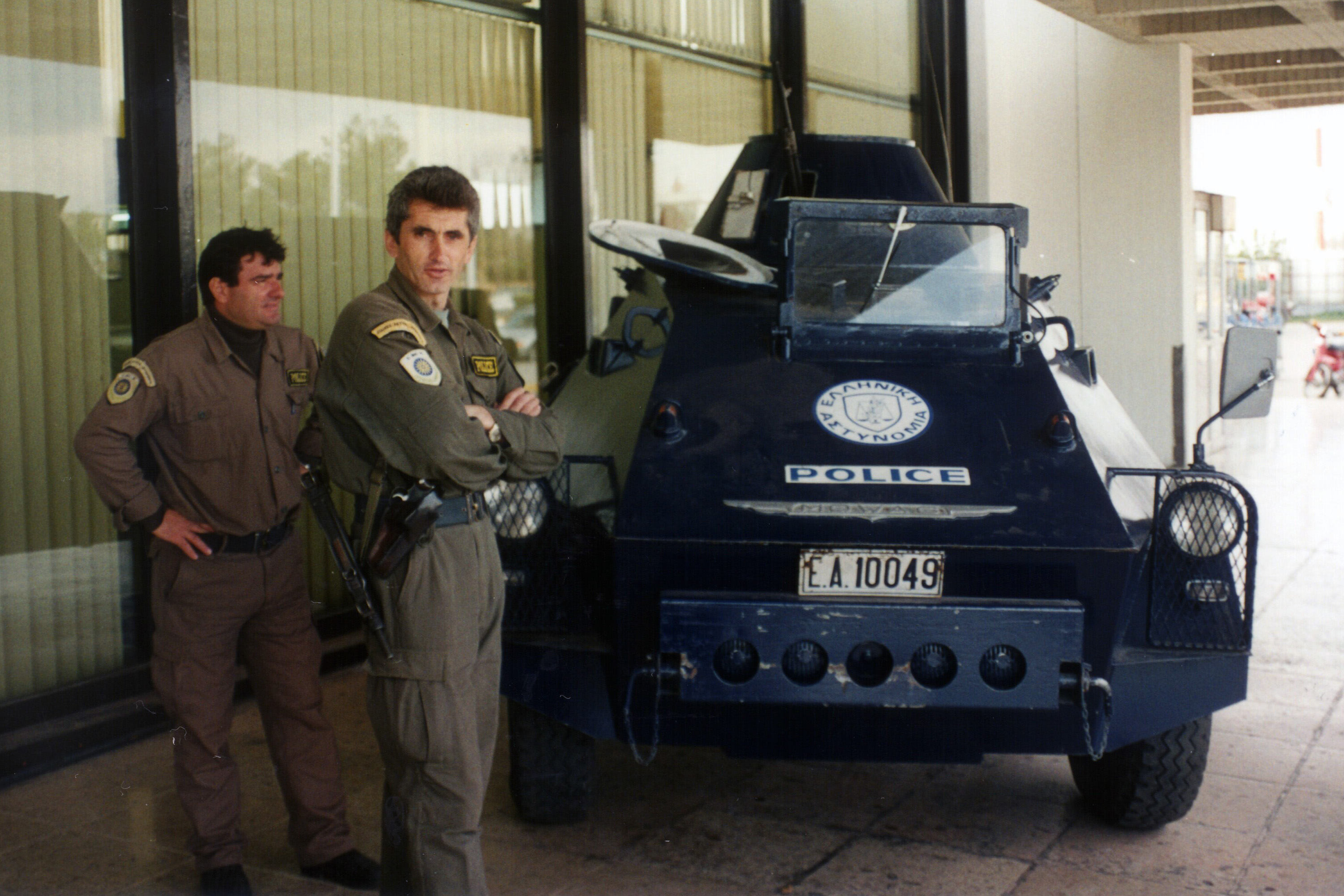 A Greek police Mowag Roland