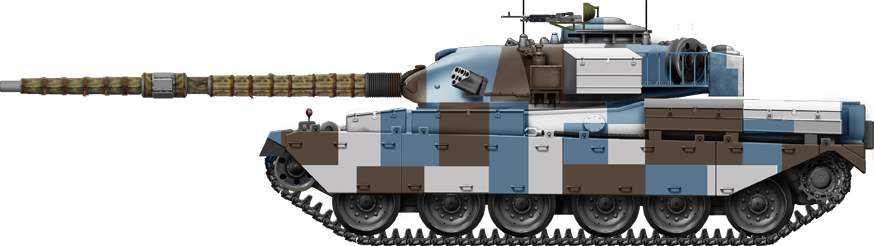 D1C Ex Military Cheiftain Tank Left Rear Engine Fuel Tank 
