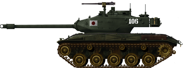 Japanese M41 Walker Bulldog