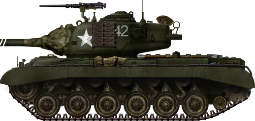 M46 Patton, USA 1949.