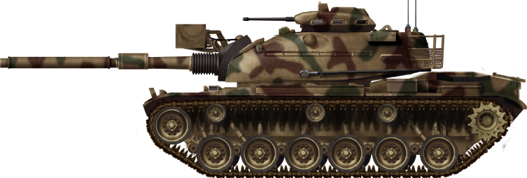 Modified M60A1 Libya 2011