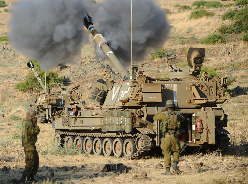 M109_IDF_Artillery_Corps_Fires_Practice