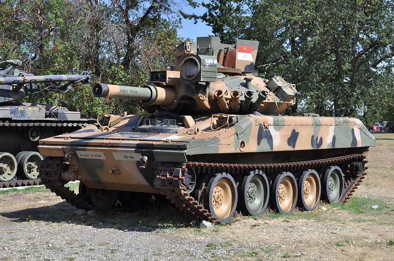 M551A1_Sheridan_Armored_Reconnaissance_Vehicle_Fort_Lewis_Military_Museum