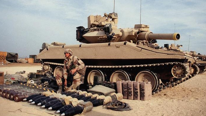M551A1 Sheridan in the Gulf War