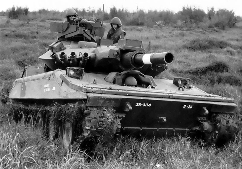 M551 Sheridan 3th cavalry 4th squadron Vietnam