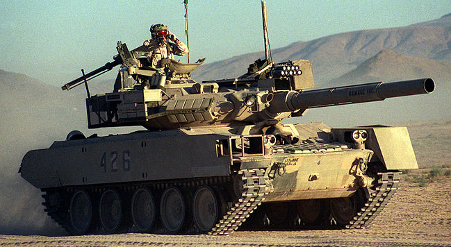 M551 Sheridan modified as T-80