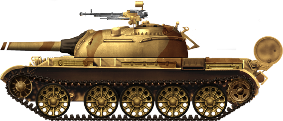 Egyptian T-54