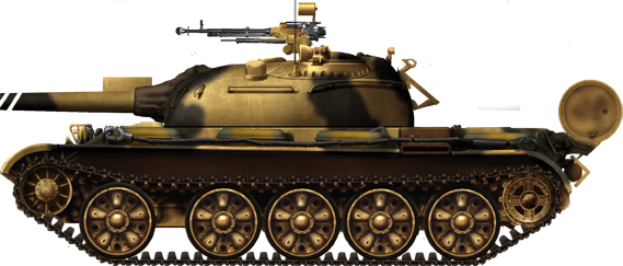 Egyptian T-54B