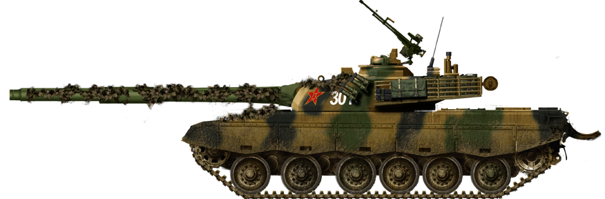 Type 96 in maneuvers