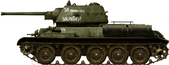 T-34/76 model 1943, unit unknown, Kursk, July 1943