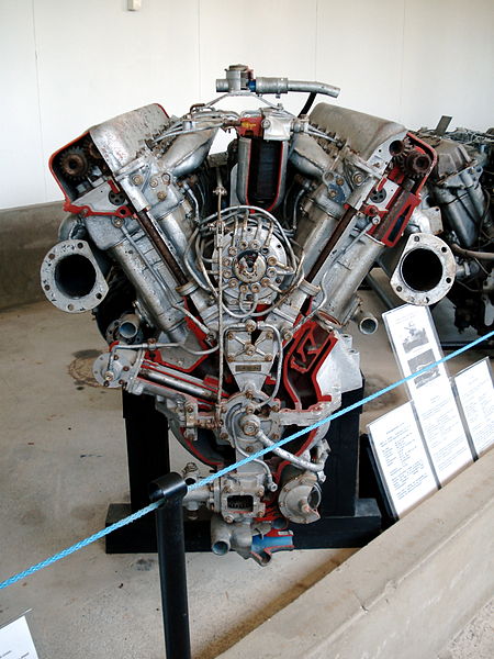 V12 Diesel engine at Parola