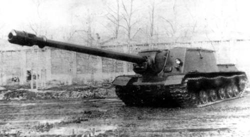 Object 246 (ISU-152-1) with the 152 mm BL-8