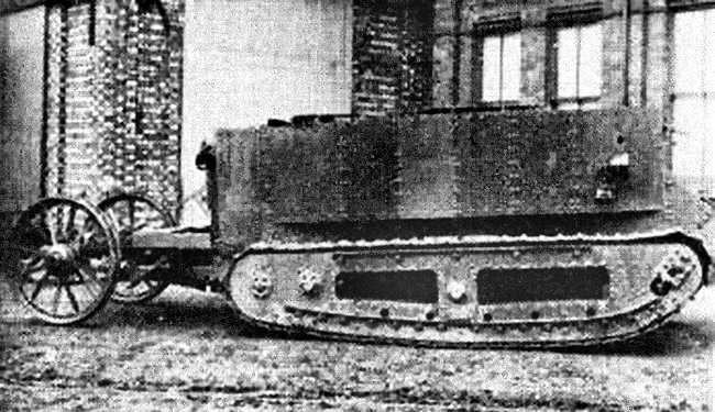 Little Willie The First British Tank Prototype In History
