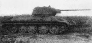 The only T-34 Model 1943 with a ZiS-4M gun