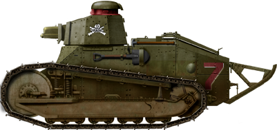 M1917 Light Tank of the 40th Tank Company, California National Guard