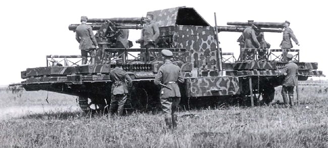 1918 trials of the A7V Flakpanzer anti aircraft tank 