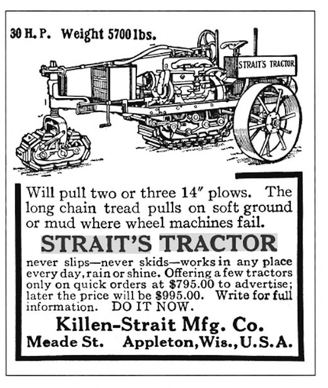 Killen-Straits tractor