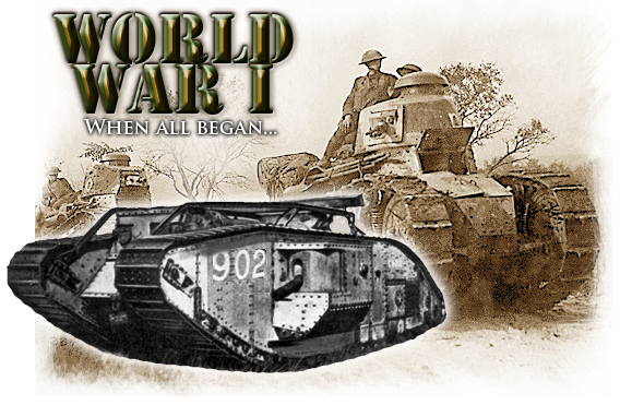 World War One tanks