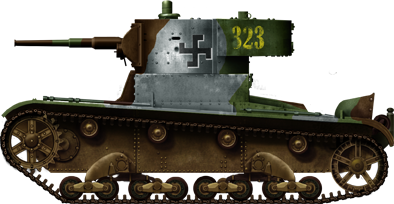 T-26s were the most abundant of all the Soviet tanks and the most captured during the Winter War.