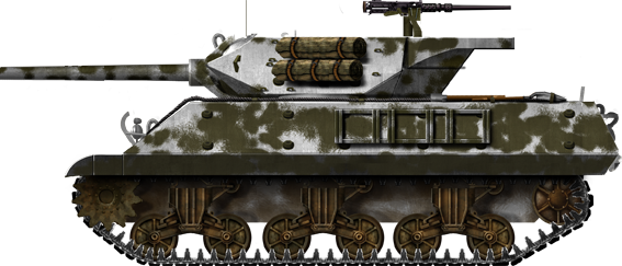 M10A1, winter 1944 - Inspiration: E. Boldyrev