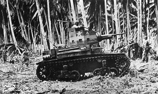 M2A4 at Guadalcanal