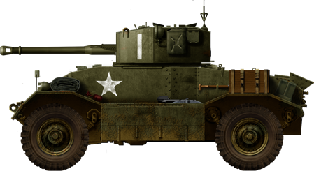 AEC Mark III, D Squadron, 2nd Household Regiment, VII corps, Normandy, 1944
