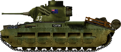 Australian Matilda Ii Infantry Tank 