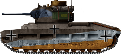 Beute Matilda II Libya 1942