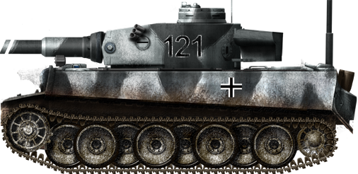 Tiger Ausf.H, Russia, January 1943