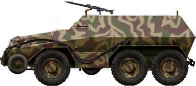 Laffly W15T gepanzert