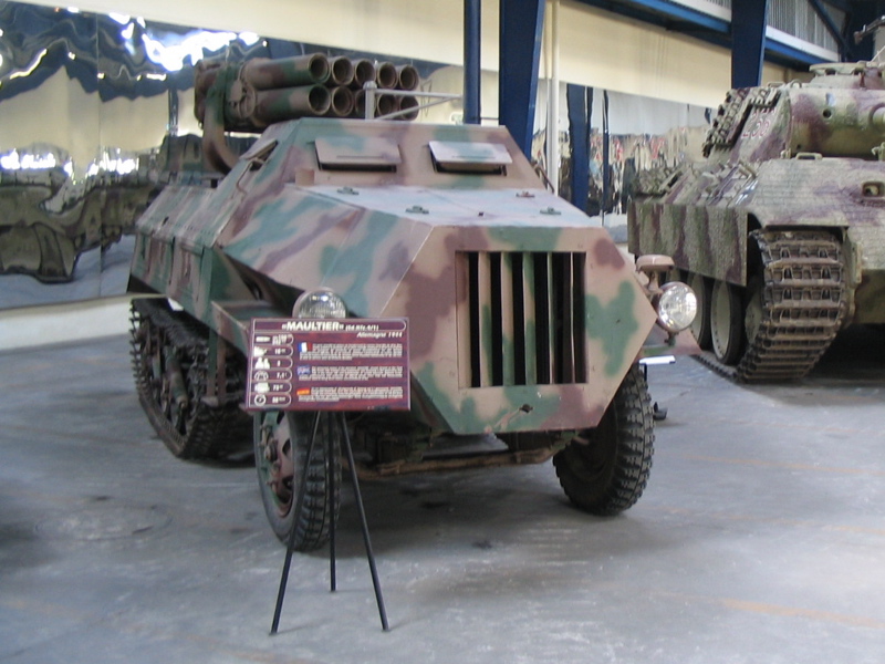Panzerwefer at the Saumur Museum