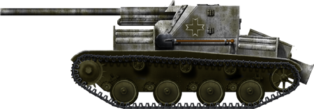 1/144 WWII Romanian Skoda R2 TACAM Tank Destroyer MetalTroops