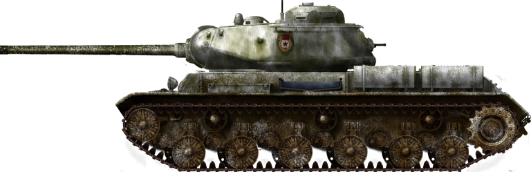 IS-1, 1st Guards Breakthrough Heavy Tank Regiment from the 11th Guards Tank Corps, 1st Tank Army, 1st Ukrainian Front, Ukraine, March 1944
