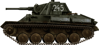 Polish T-70M in 1945